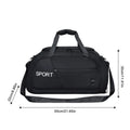 Fitness Gym Bag Oxford Cloth Large Capacity Travel Bag Sports Handbags Gym Duffle Bag Waterproof Multiple Pockets Storage Pack