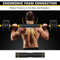 4-In-1 Free Weight Combination with Curved Bar Connector for Women Men Workout Fitness