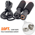 Skipping Rope with Ball Bearings Rapid Standard Speed Jump Rope PVC Cable