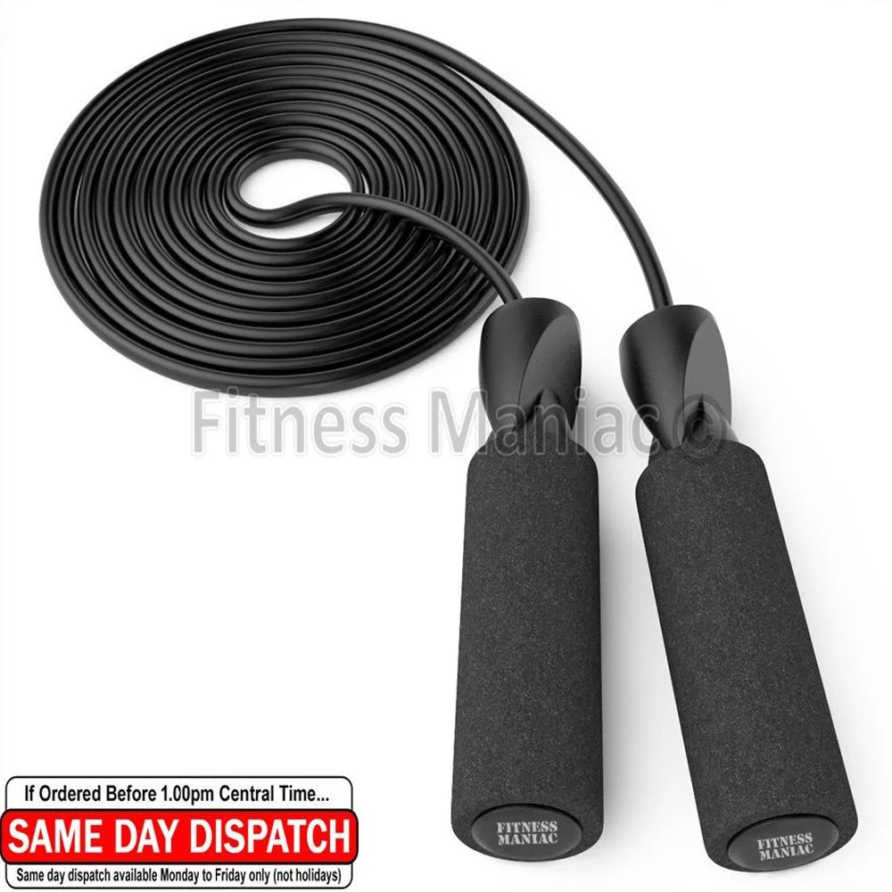 Skipping Rope with Ball Bearings Rapid Standard Speed Jump Rope PVC Cable