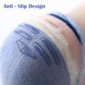 5-Pack No Show Socks for Women Size 6-9 Ankle Invisible Non-Slip Athletic Socks