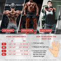 Workout Gloves for Men with Wrist Wrap Support Weight Lifting Gloves for Men, Gym Gloves