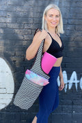 Jupitergear Yoga Mat Carrying Tote Bag with Large Size Pockets | Multipurpose and Fit Most Size Mats