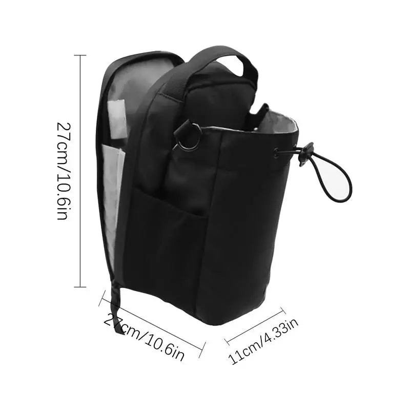 Magnetic Gym Bag Large Capacity Carrier Bag with Phone Pocket Portable Gym Water Bottle 